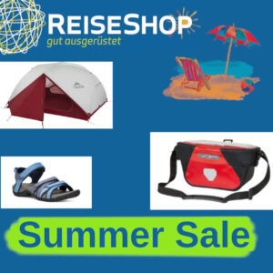 ReiseShop - gut ausgerüstet | Summer Sale